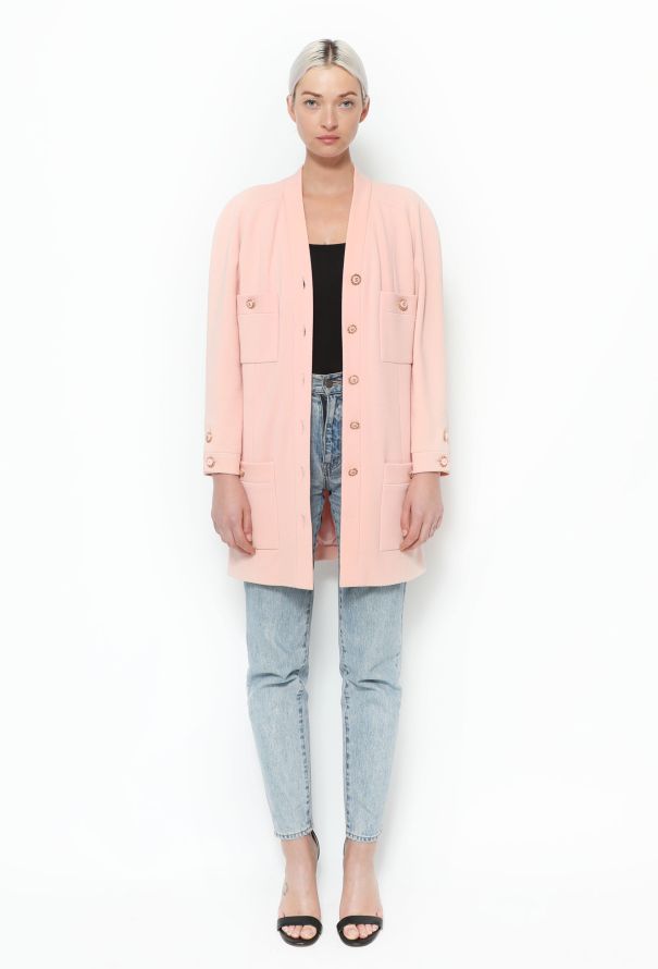 Chanel RARE '90s Crêpe 'CC' Ensemble - 3