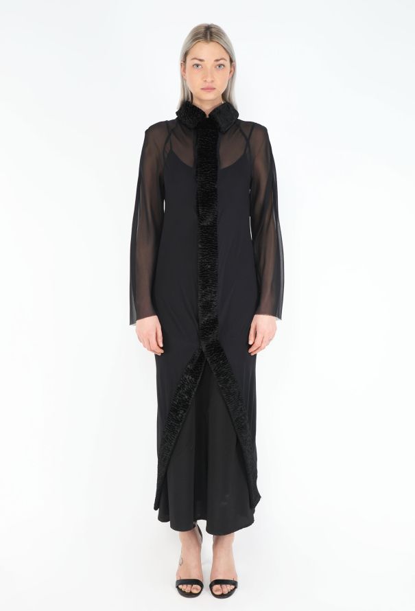 Comme des Garçons F/W 1993 'Synergy' Chenille Trim Tunic - 1