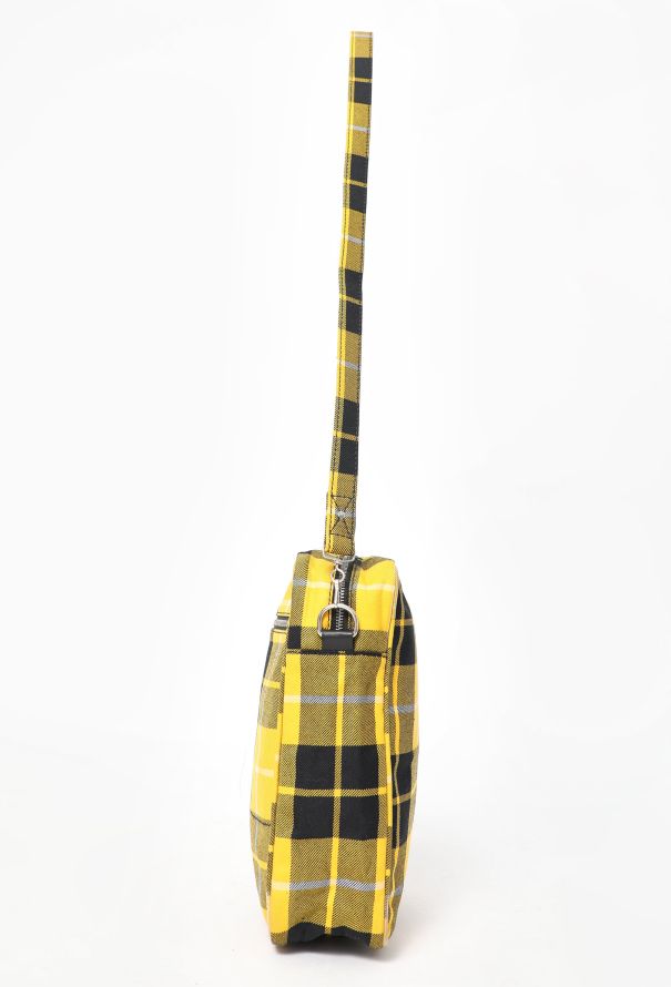 Comme des Garçons Plaid Messenger Bag - 4