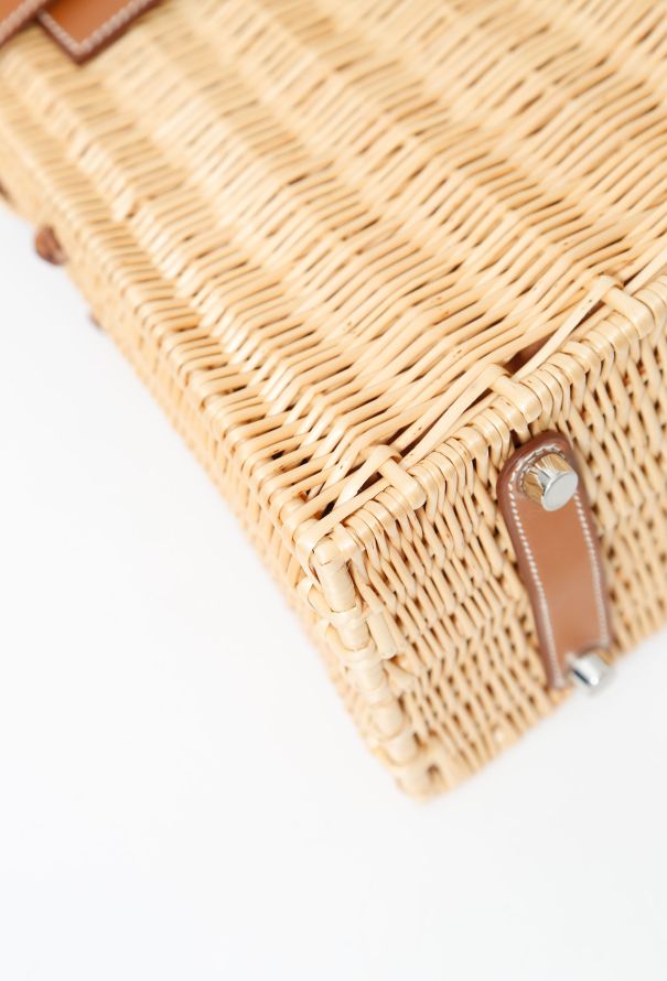 Hermès Collector Barenia & Osier Picnic Kelly 35 - 10