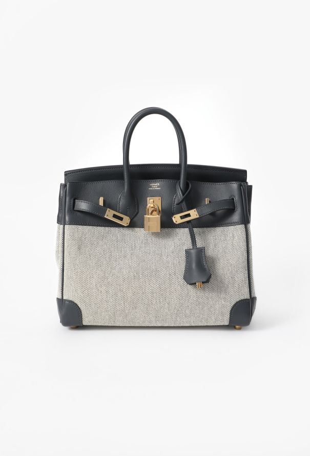 Hermès Beautiful 2024 Toile H & Swift Birkin 25 - 5