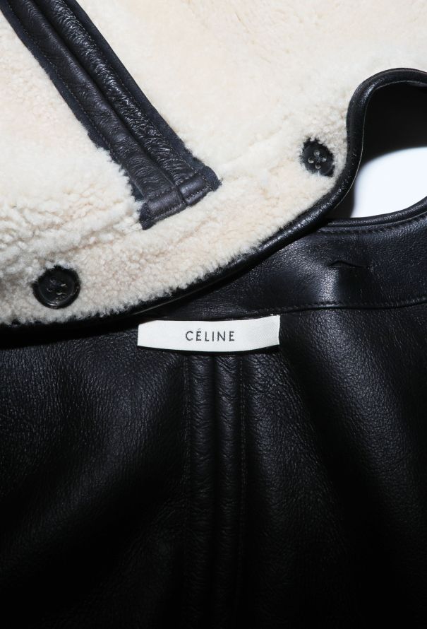 Céline Fall 2010 Shearling Hooded Vest - 9