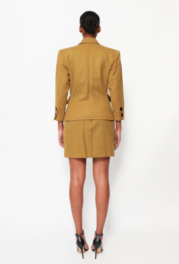 Saint Laurent Fall 1989 Jacket & Skirt Set - 4