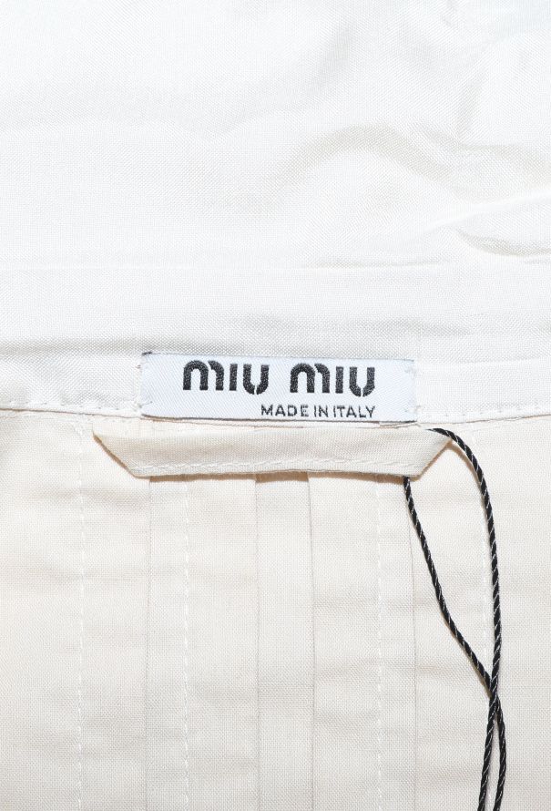 Miu Miu Pleated Silk Jacket, S/S 2006 - 7