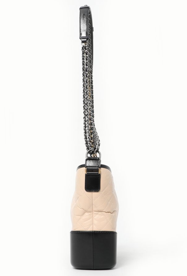 Chanel Beige Medium Gabrielle Hobo Bag - 4