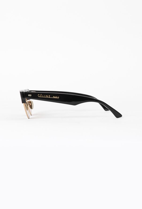 Céline Lacquered Cat-Eye Sunglasses - 5