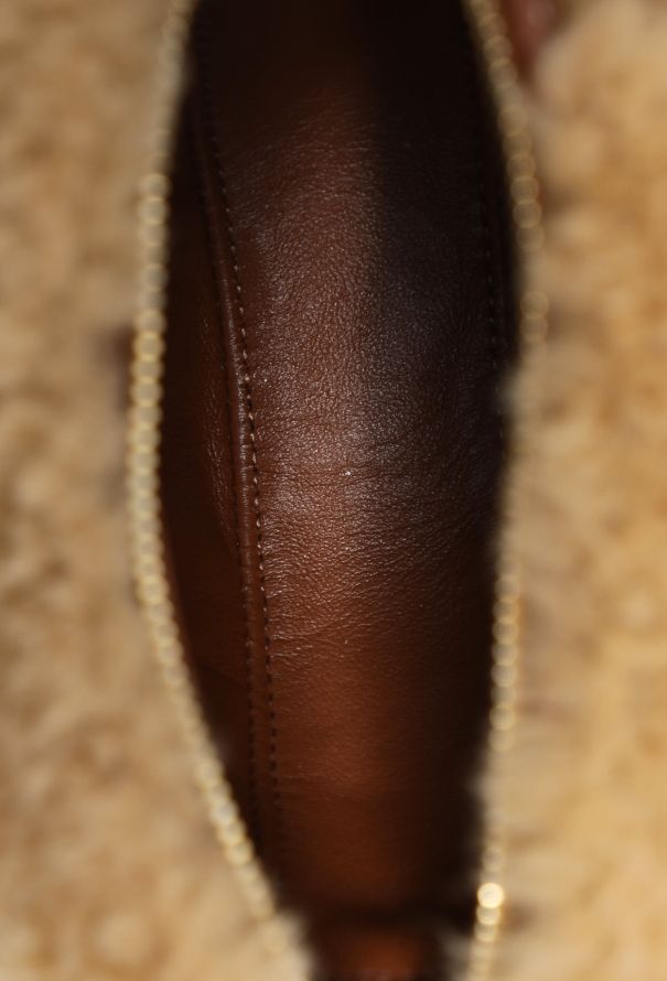 Céline 2022 Shearling Heart Mini Bag - 13