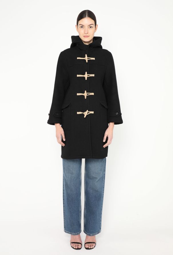 Saint Laurent 2015 Hooded Duffle Coat - 2