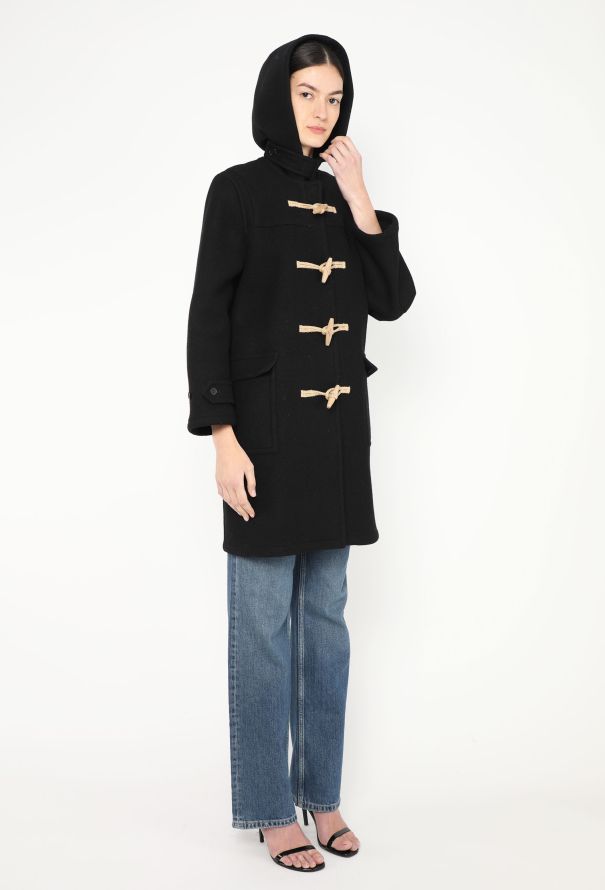 Saint Laurent 2015 Hooded Duffle Coat - 4