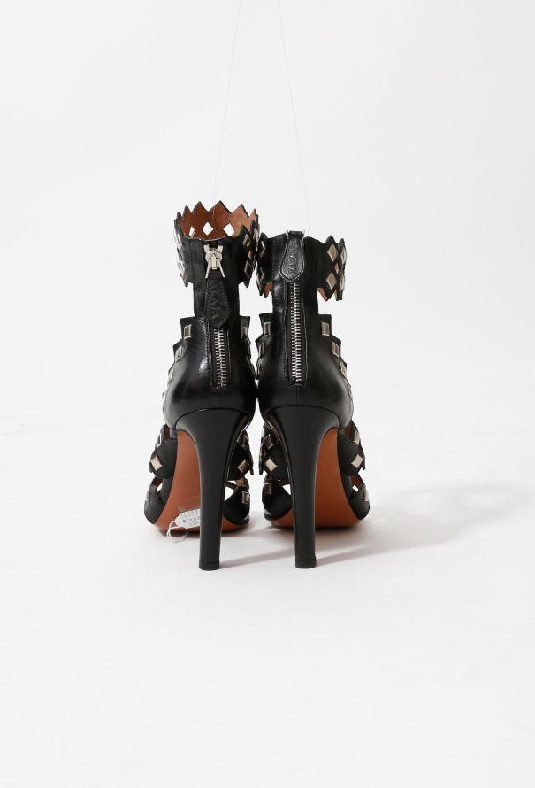 Alaïa Studded Sandal Heels - 6