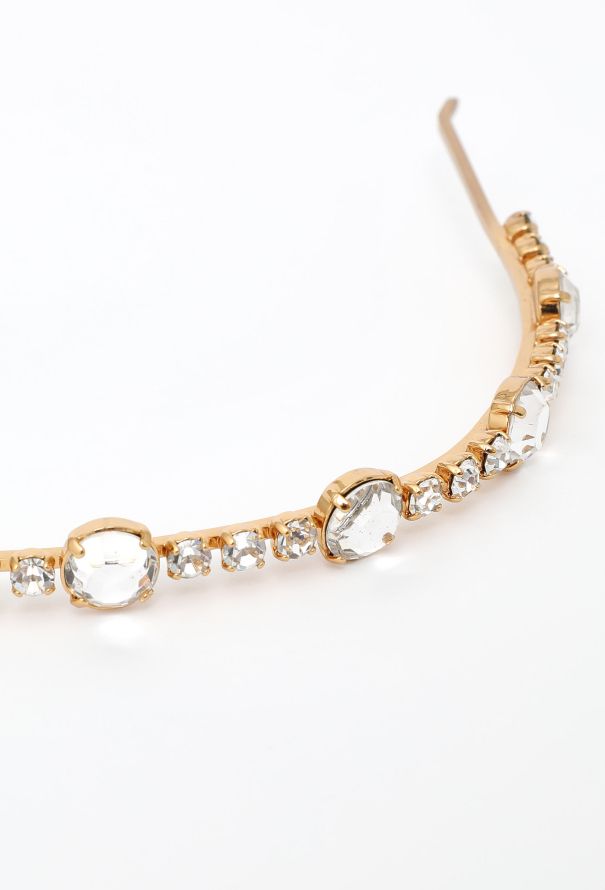 Miu Miu Strass Embellished Headband - 2
