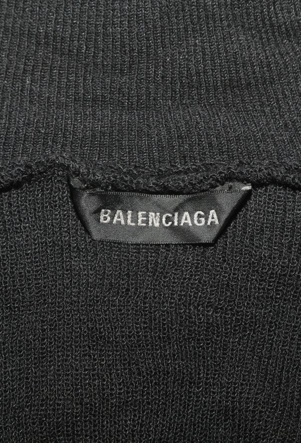 Balenciaga F/W 2022 Turtleneck Bodycon Gown - 6