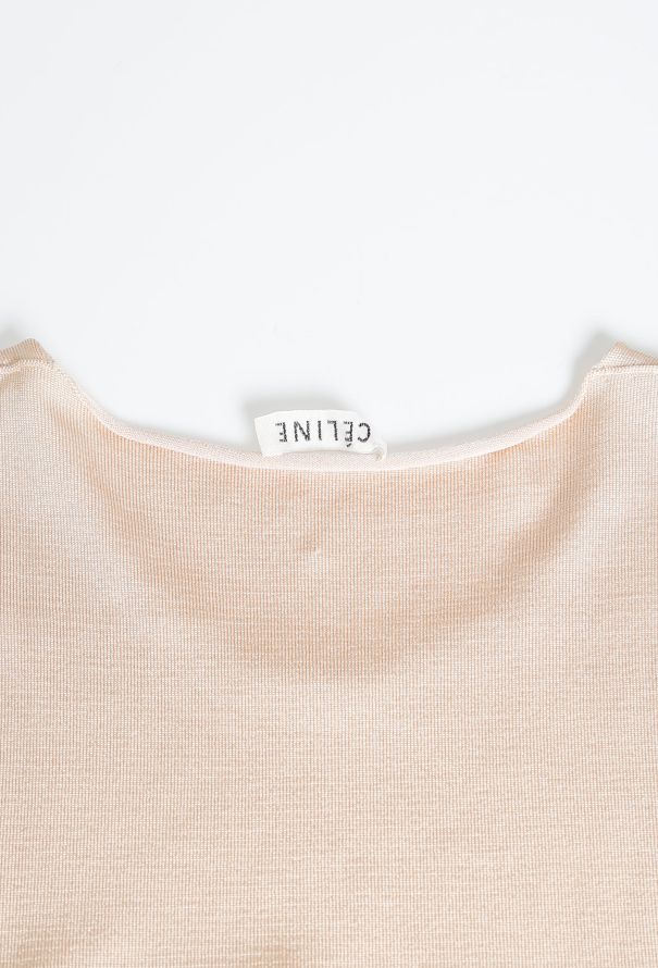 Céline Classic Tonal Cotton Knit Dress - 4