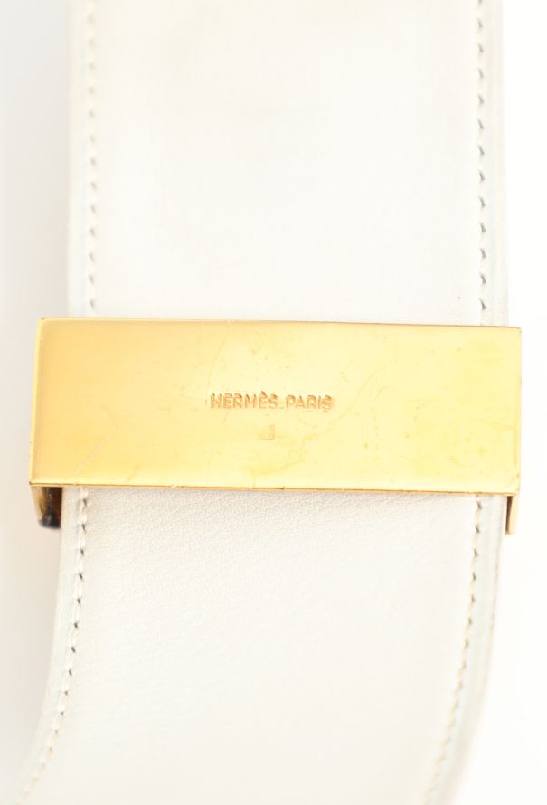 Hermès 1987 'Collier de Chien' Gulliver Leather Belt - 8