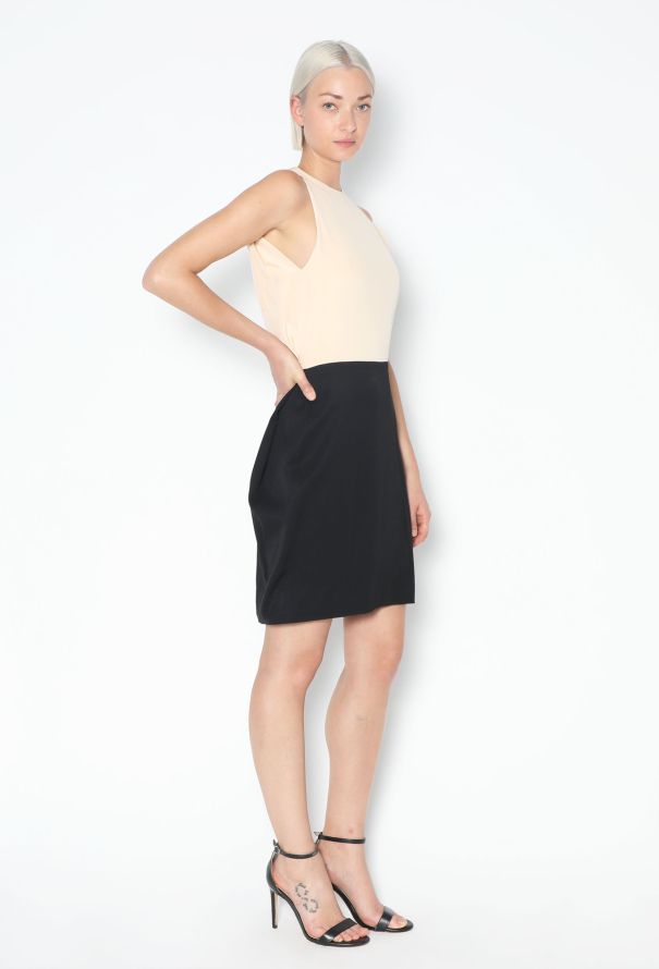 Céline 2010 Colorblock Silk Dress - 3