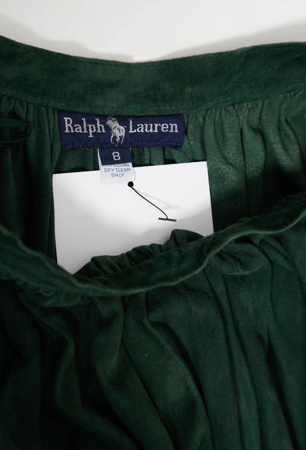 Ralph Lauren Vintage  Suede Skirt - 5