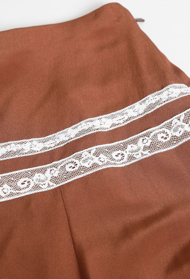 Chloé F/W 2018 Asymmetrical Silk Skirt - 7
