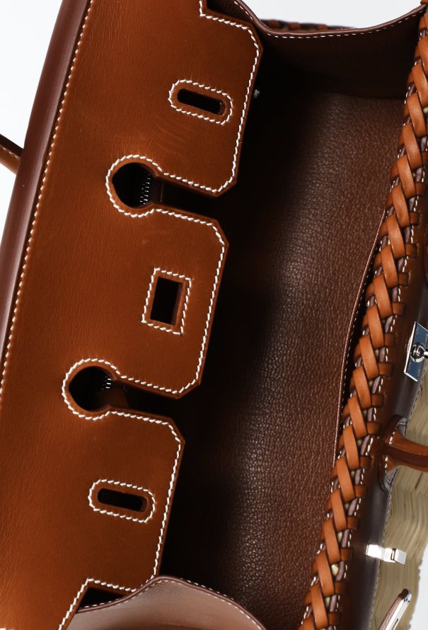 Hermès 2023 Collector Barenia & Osier Picnic Birkin 25 - 14