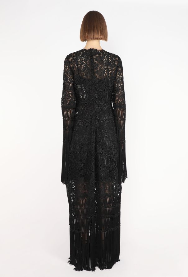 Dolce & Gabbana Macramé Lace Tassel Gown, 2015 - 8