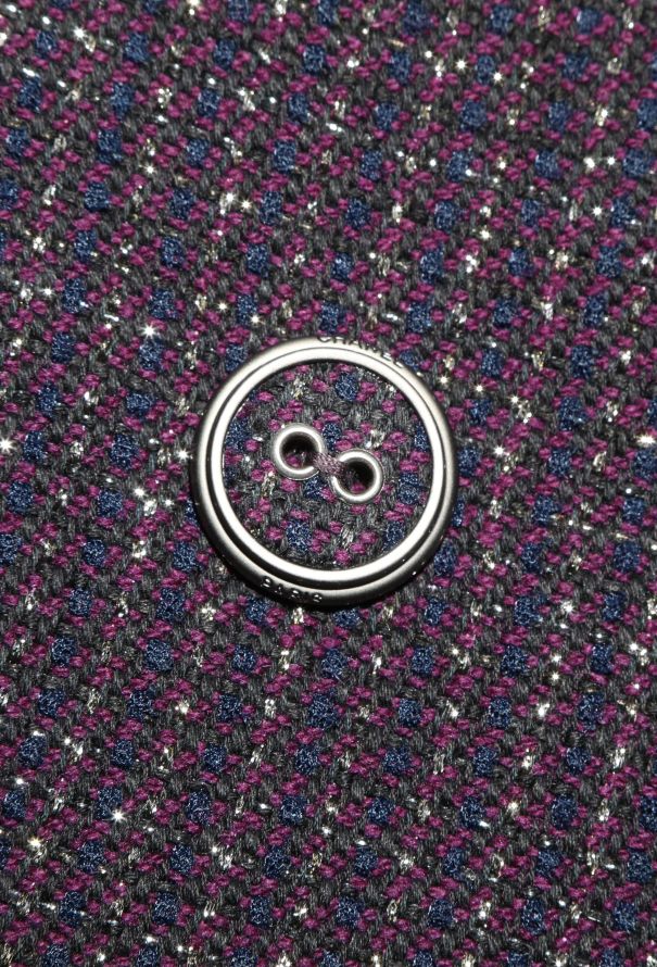 Chanel 2008 Iridescent Tweed Jacket - 6