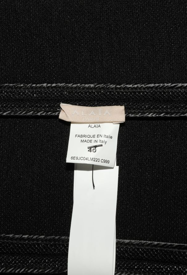 Alaïa Flared Bias-Cut Piqué Skirt - 5