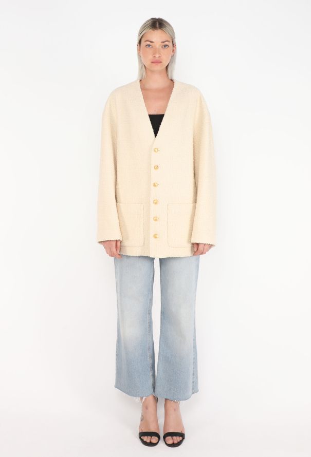 Céline Cashmere Tweed Jacket, F/W 2022 - 3