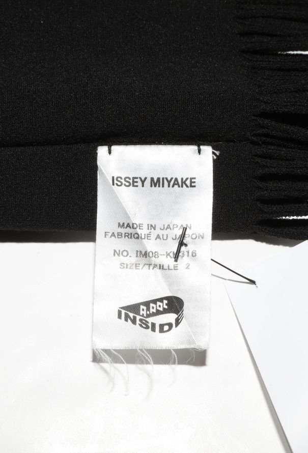 Issey Miyake Misty Cut-Out Fringe Top - 4