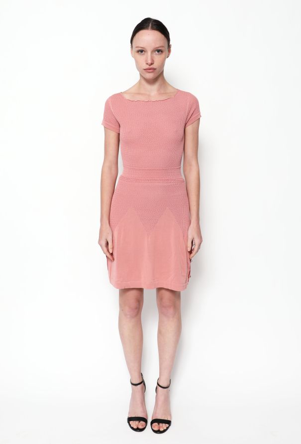 Chanel Crochet Knit Day Dress - 1