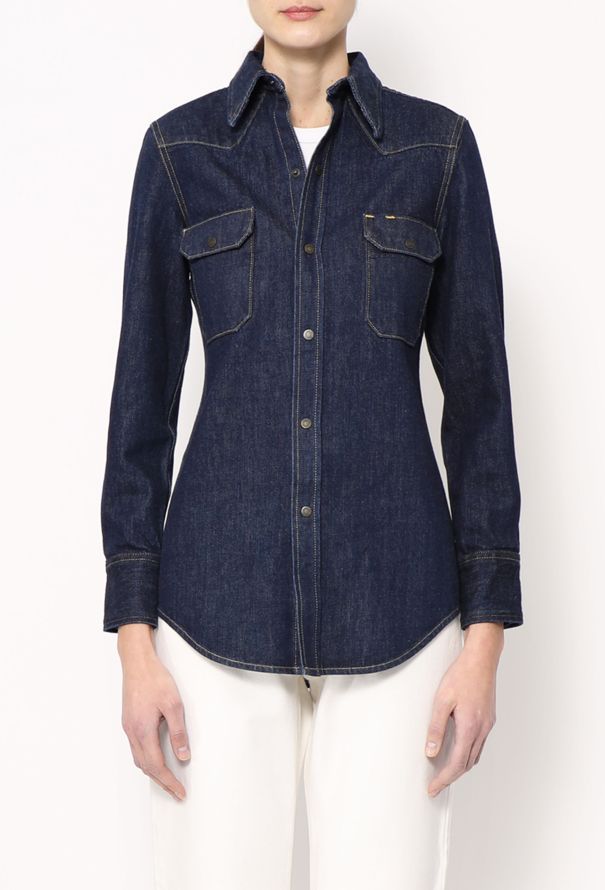 Calvin Klein F/W 2017 Denim Overshirt - 5