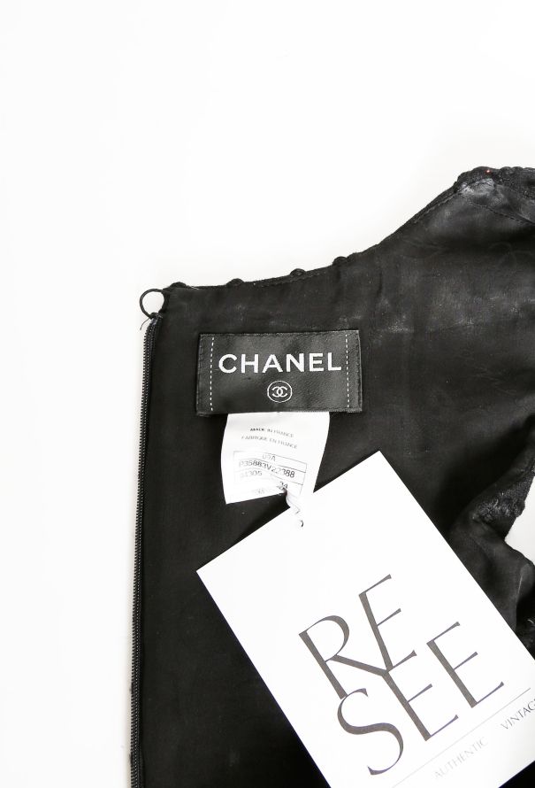 Chanel Textured Zig Zag Dress - 4
