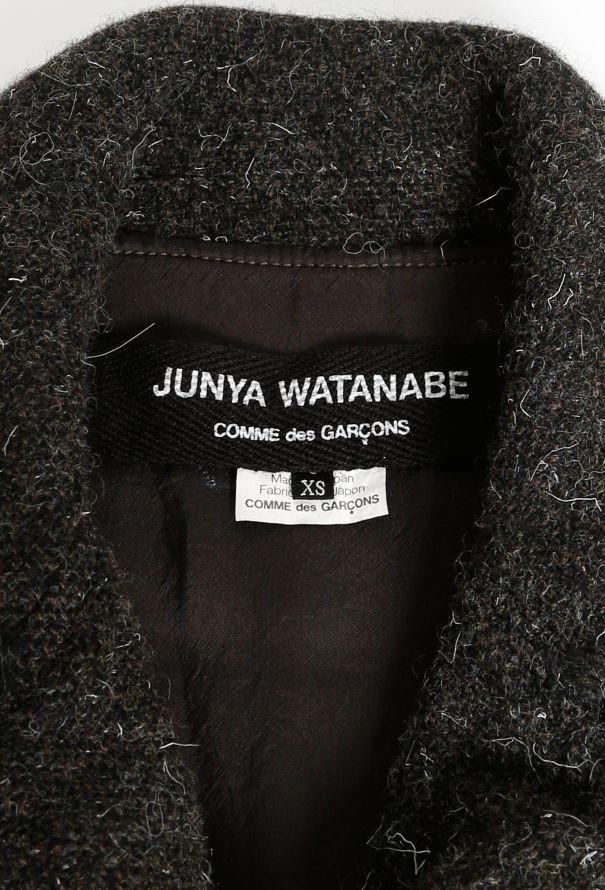 Junya Watanabe 2011 Distressed Wool Biker Jacket - 5