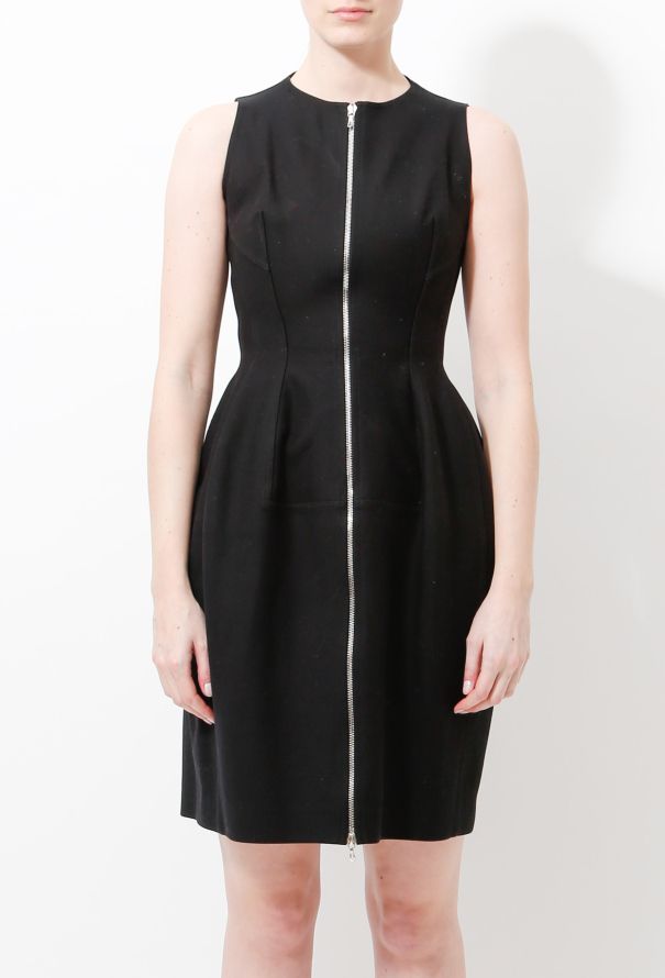 Alaïa Cotton Zip Dress - 3