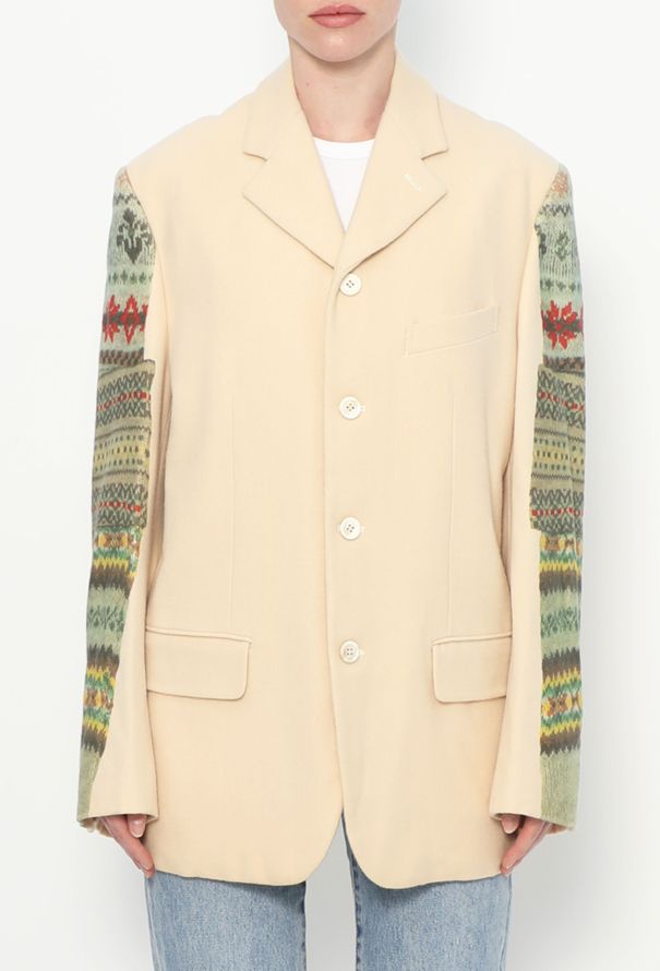 Comme des Garçons 1996 Wool Blazer - 3