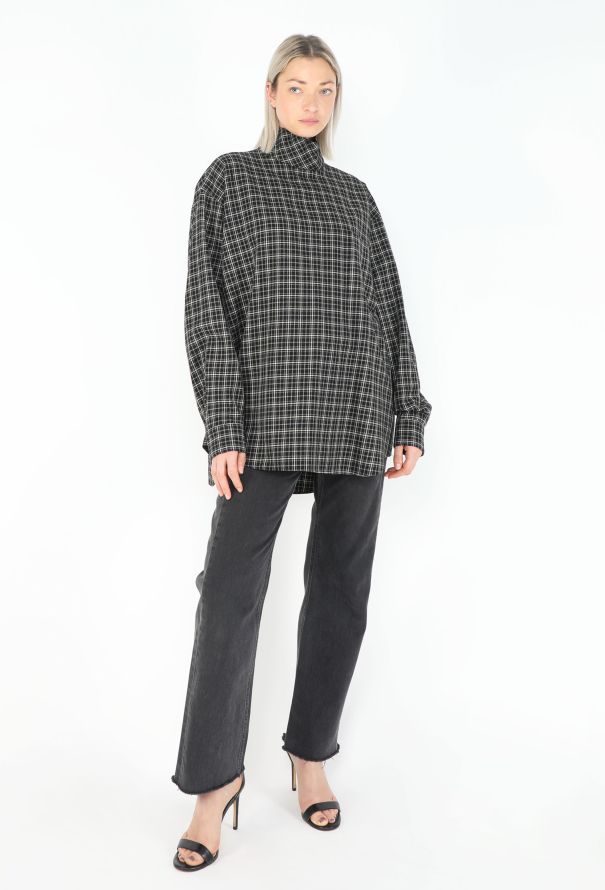 Comme des Garçons '90s Homme Plus Checkered Wool Tunic - 3