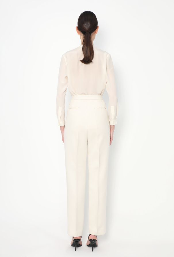 Céline F/W 2012 Leather Latch Trousers - 6