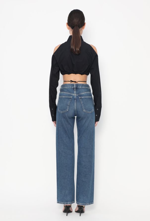 Nensi Dojaka F/W 2022 Cut-out Top - 5