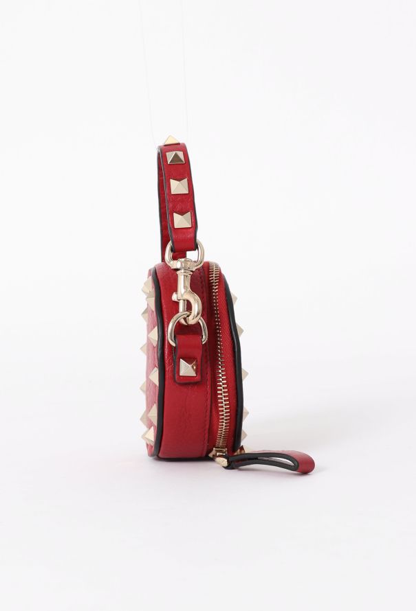 Valentino Rockstud M Round Mini Pouch - 5