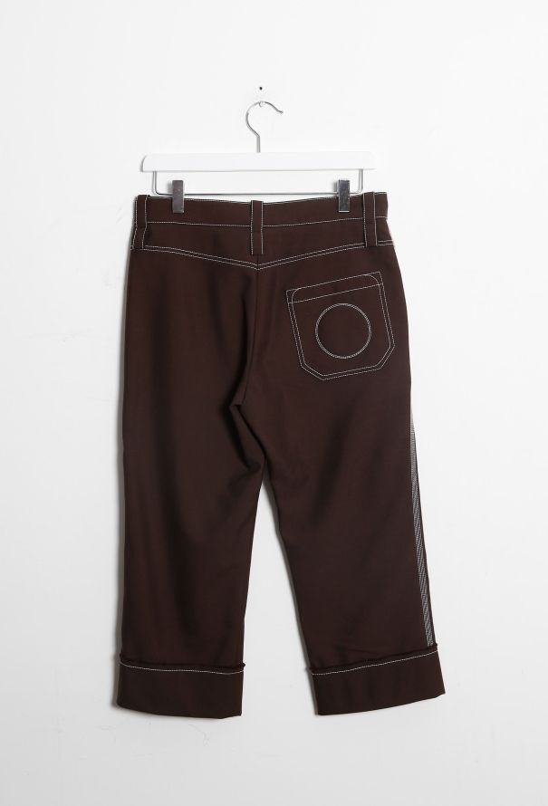 Chloé S/S 2018 Cropped Trousers - 6