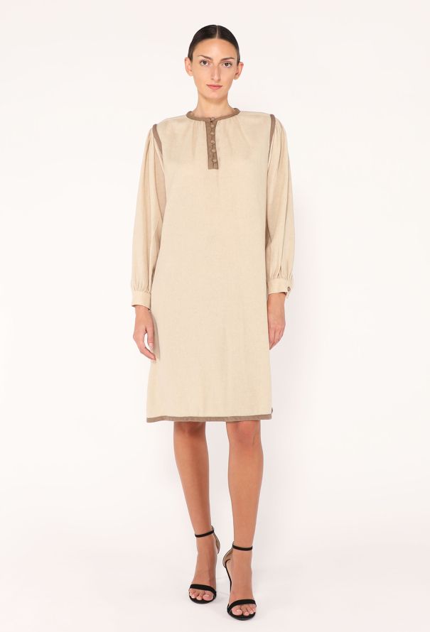 Saint Laurent Late '70s Russian Braided Trim Tunic - 2
