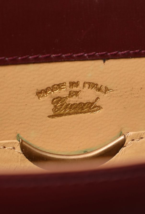 Gucci '70s Burgundy Shoulder Bag - 11