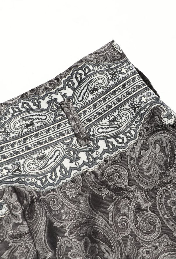 Balenciaga S/S 2006 Baroque Silk Trousers - 7