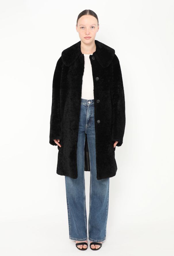 Alaïa 2023 Lambskin Shearling Coat - 2