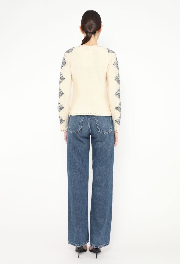 Chanel Iridescent Argyle Cardigan - 4