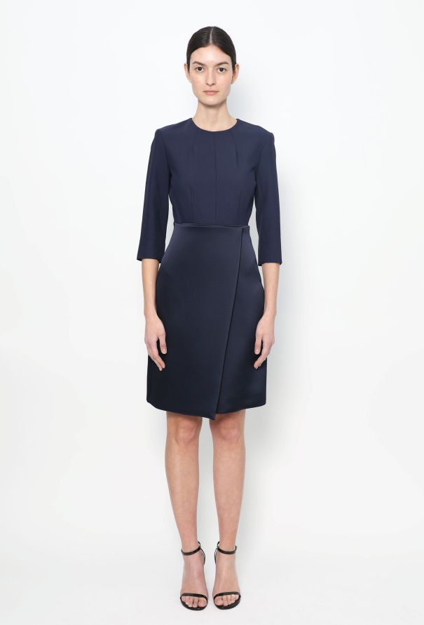 Céline Open-Back Wrap Dress - 1