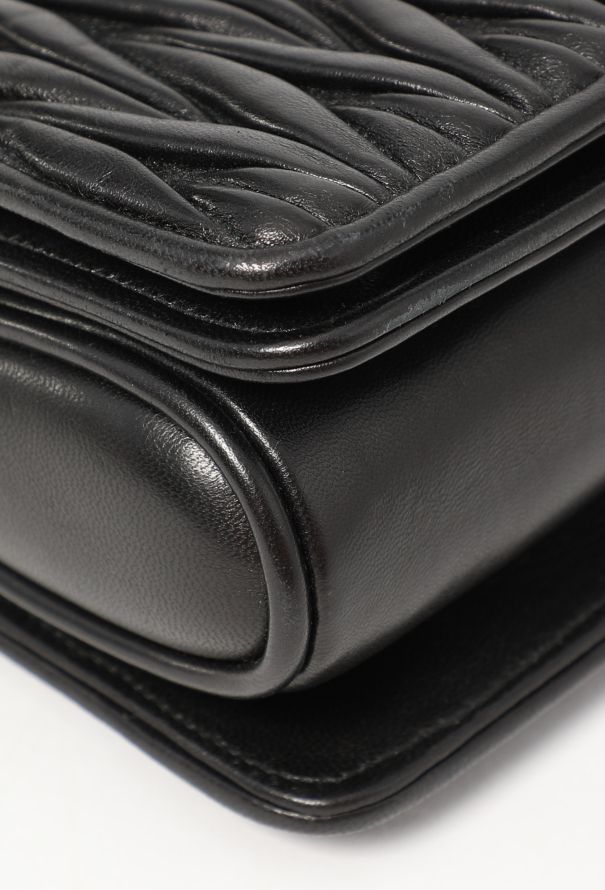 Miu Miu Black Quilted Club Bag - 10