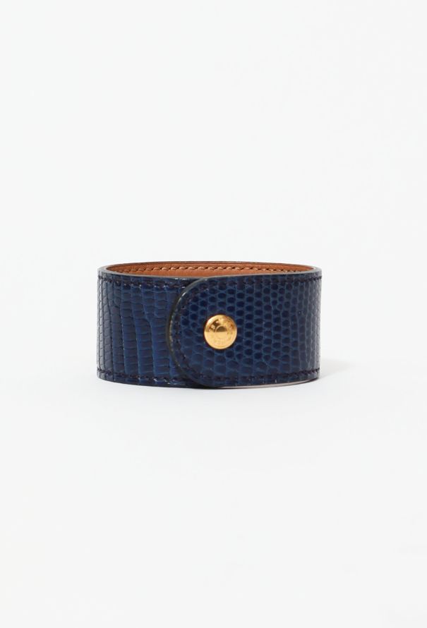 Hermès Lizard 'Clou Médor' Bracelet - 3