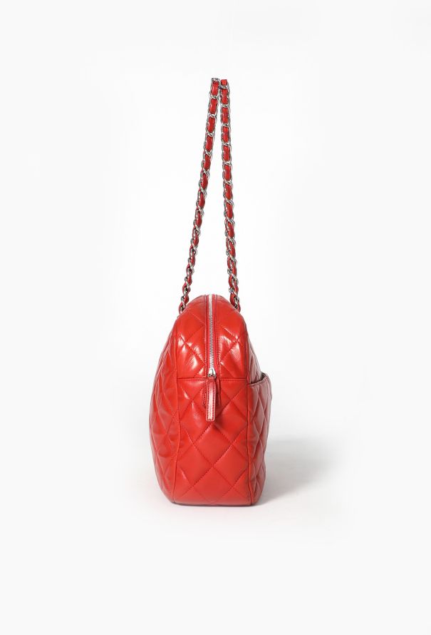 Chanel Red Jumbo Camera Bag - 5