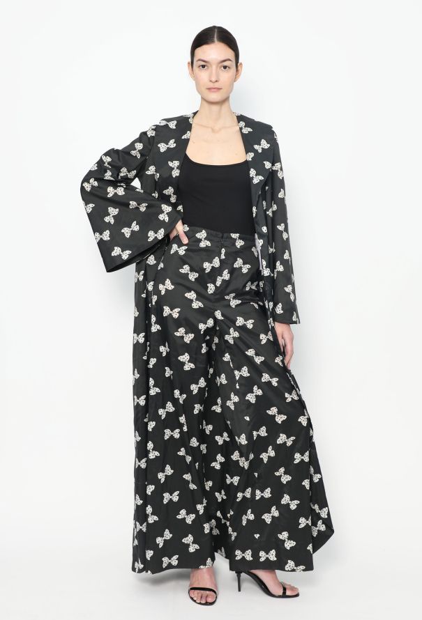 Halston COLLECTOR 1969 Bow Print Ensemble - 1