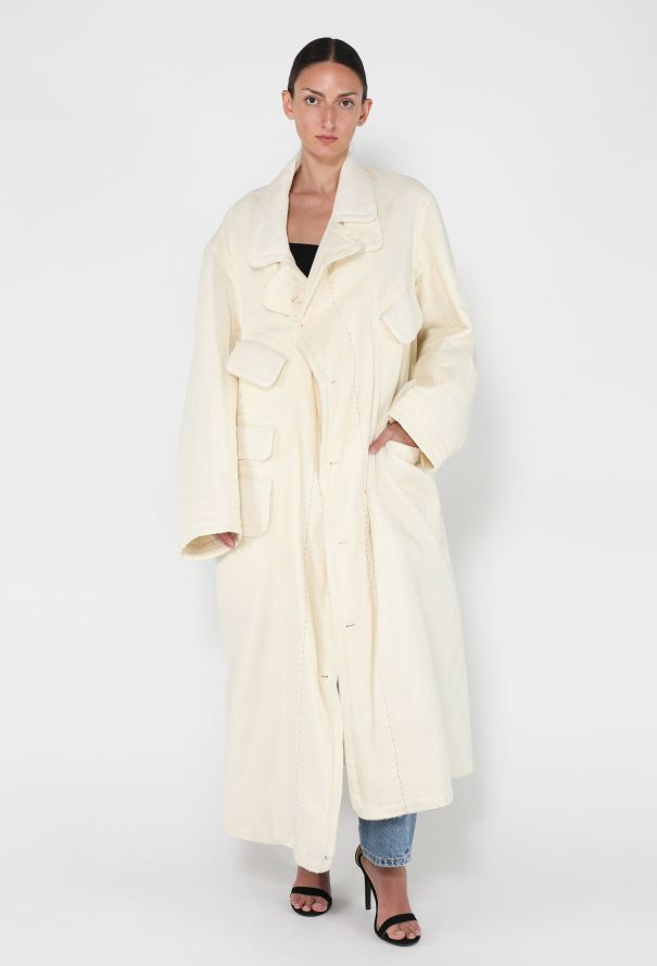 Maison Margiela Painted Crystal Duvet Coat, 2022 - 3