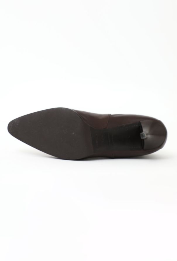 Hermès Leather Buckle Ankle Boots - 6